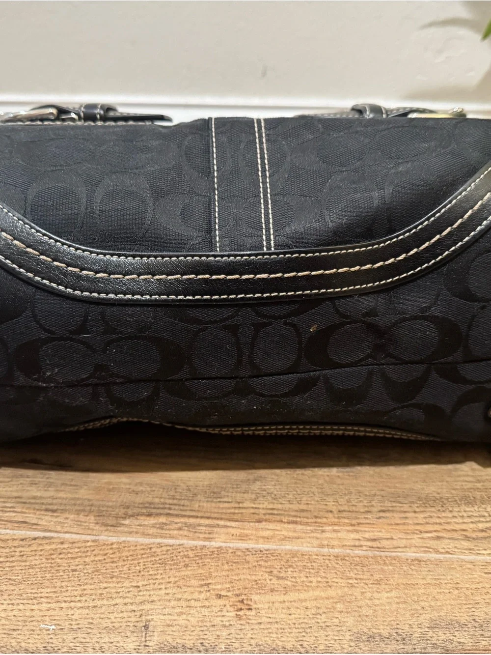 Coach shoulder tote